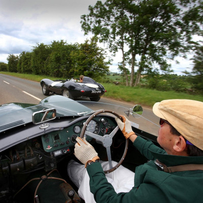 Aston Martin DB3S open cockpit