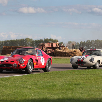Ferrari Jaguar battle at St Marys