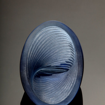 British craft-glass bowl